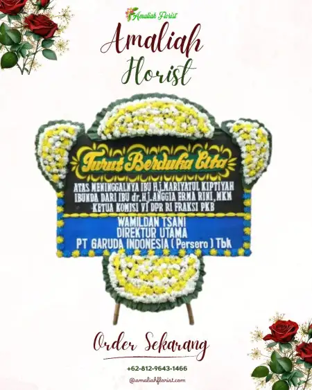 Papan Bunga Duka Ginanjar